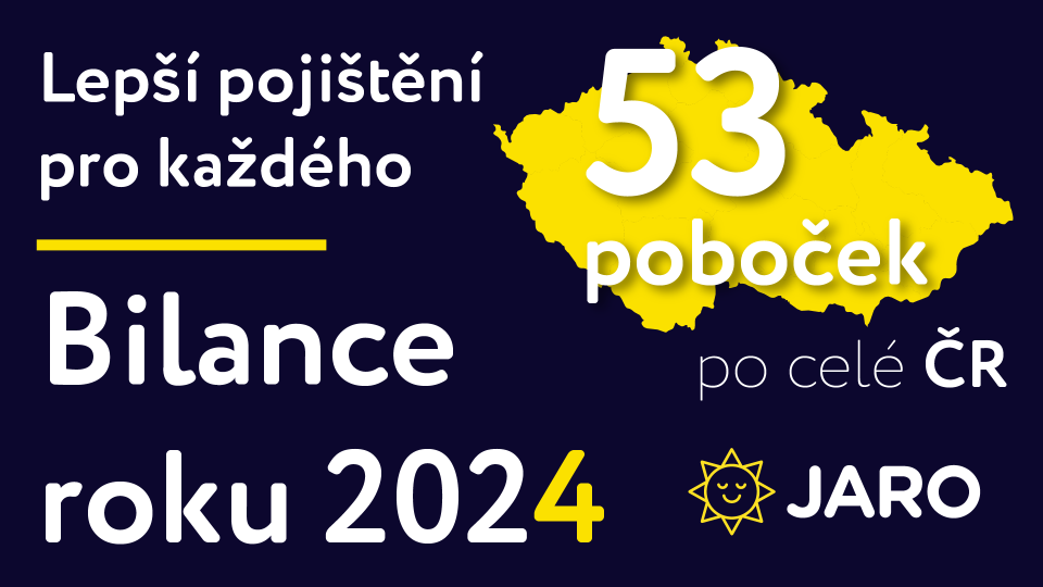 JARO pojištění a rok 2024: Nové pobočky i nové služby